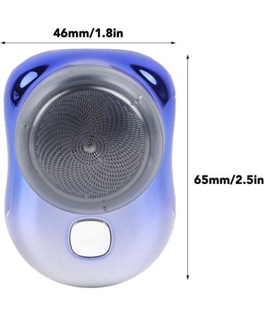 Electric Mini Hair Clipper Waterproof USB Rechargeable Alloy Cutter Hair Grooming Trimmer Blue - Buy Online on GoSupps.com