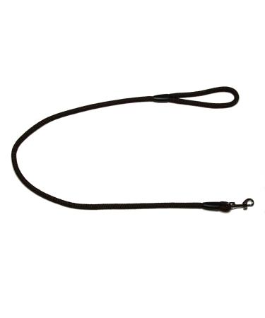 Leash - Rope leash with hand loop Basic 10mm 27 colours 7 lengths (1.20 m brown) 1.20 m brown