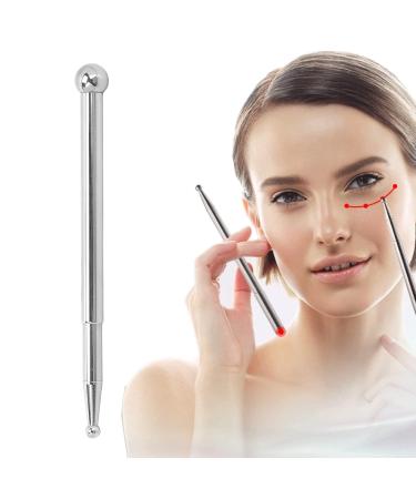 Deep Tissue Massage Tool - Stainless Steel Acupressure Rod for Full Body Relaxation & Pain Relief | Self-Massage Pencil for Beauty Salons - Buy Online on GoSupps.com