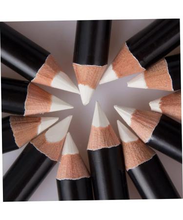 1PC White Eyeliner Pencil Smooth Cosmetic Beauty Tool Long Lasting Makeup Eyeliner Professional Eyeshadow Highlighter(White) - Buy Online on GoSupps.com