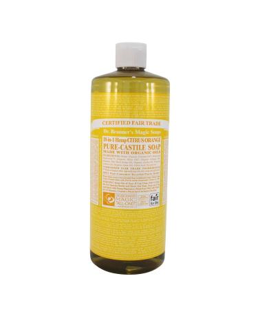 Dr. Bronner's Magic Pure-Castile Soap Organic Citrus Orange - 32 oz.