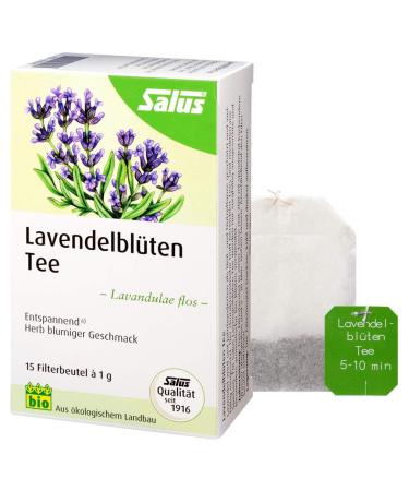 Salus Organic Lavender Blossom Tea 15 FB (15g)