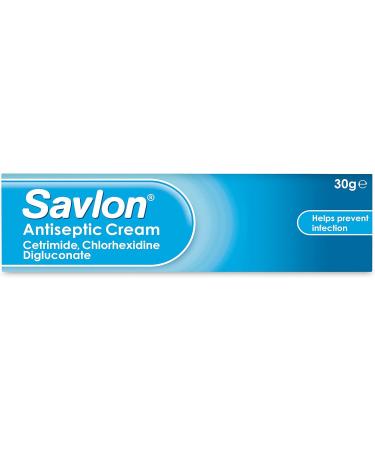 Savlon Antiseptic Cream 30g First Aid Treatment to Cleanse Cuts Grazes and Minor Wounds to Help Prevent Infection (Pack of 2 Packaging May Vary) 30 g (Pack of 2) - Buy Online on GoSupps.com