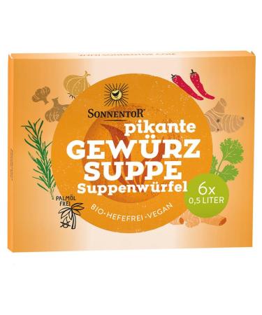 Sonnentor Sonnentor Pack of 5 Organic Vegan Bird-Free Soup Cubes (5 x 60g)
