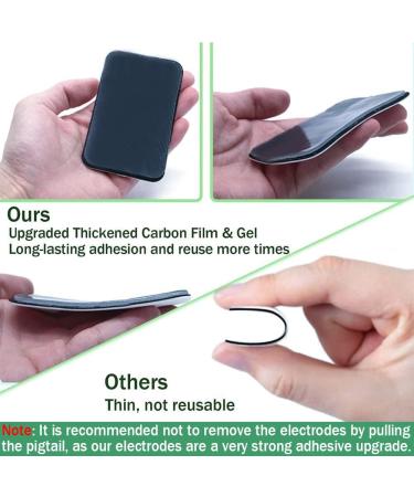 Premium Replacement TENS Unit Pads for TENS 7000 and AUVON TENS - 28 Pcs - Self-Adhesive Electrode Pads - Buy Online on GoSupps.com