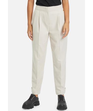 Tamaris Women's Brenk Carrot Pants 36 Tapioca - Buy Online on GoSupps.com