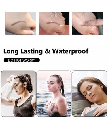 CCWW 4Tip Microblade Brow Pen Long Lasting Waterproof and SmudgeProof New Eyebrow Pencil 4 Point Brow Pen Professional Eyebrow Definer Brow Pen Stays on All Day Color 4pcs - Buy Online on GoSupps.com