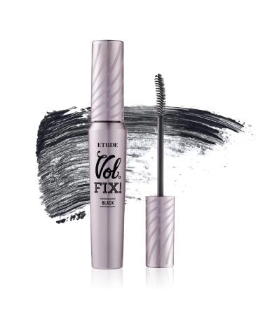 ETUDE Lash Perm Volume Fix Mascara Black (21AD) | Volume & Curling Mascara that Lasts for Long Hours and Makes them Voluminous Black_21AD