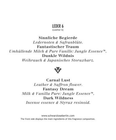 Leder 6 - Unisex EDP Spray Fragrance - Long Lasting and Captivating Perfume with Bergamot Lemon Orange Blossom and Nutmeg - Body Spray with Incredible and Unique Scent - 3.4 oz - Buy Online on GoSupps.com