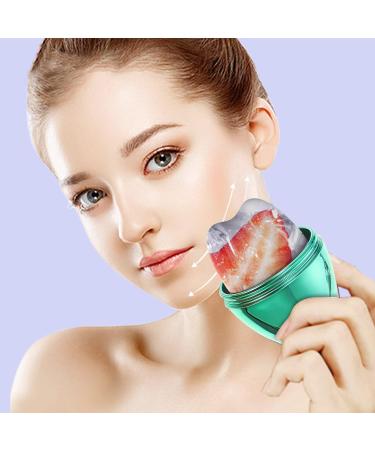 Healeved 3pcs Silicone Spray Ice Skin Care Massager Mini Spray Bottles Face Massager Silicone Blue - Buy Online on GoSupps.com