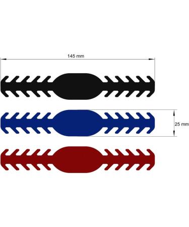 10x Elastic Mask Holder for Mouth Protection - Adjustable & Reusable Mask Extender | Comfort & Respiratory Protection (Blue) - Buy Online on GoSupps.com