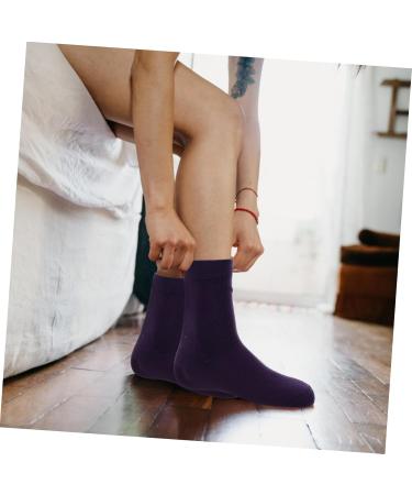 minkissy 15 Pairs Gel Ripstop Socks Features Socks for Women Spa Socks Cracked Heel Socks Hard Stockinette Spa Soften Socks Silicone Socks for Cracked Feet Pure Cotton Care Miss Foot Socks - Buy Online on GoSupps.com