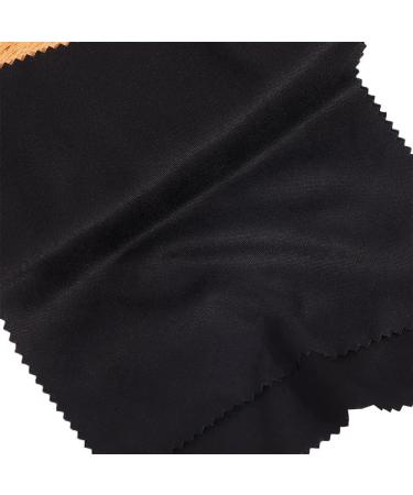 30 Pcs Microfiber Cleaning Cloths - Soft Eyeglass & Screen Wipes for Phones & Computers - Black Square Lens Cleaner - Buy Online on GoSupps.com