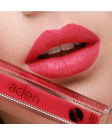 aden Lipstick Tattoo highly pigmented with MATTE FINISH 7 ML MADE IN ITALY (05 Sensual Mellow)