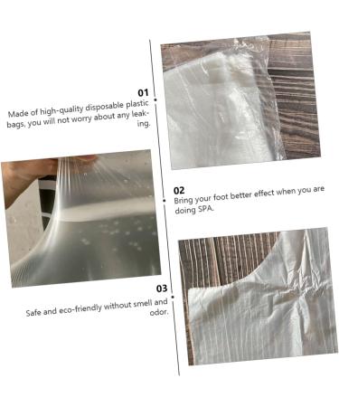 Healvian Couvre-pieds Jetables Imperm ables Respirants pour P dicure 100 Pi ces Taille Longue Protection Anti-ger ures Soins Spa Usage Domicile et Voyage 34x24cm blanc - Buy Online on GoSupps.com