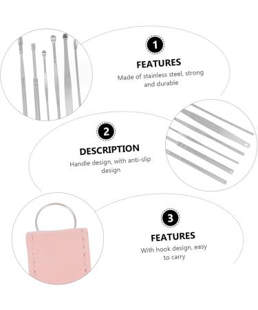 FRCOLOR 3 Sets Ear Picking Tool - Sturdy Ear Wax Spoon & Ear Cleaner - Effective Ear Wax Removal Accessories for Home Use - Buy Online on GoSupps.com