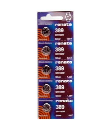#389 Renata Watch Batteries 5Pcs