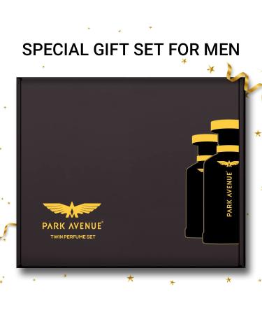 Park.Avenue Gift Set For Men | Euphoria & Harmony Eau De Parfum Men 200ml | Liquid Perfume | Wedding Gift Ideas | Best Wedding Gifts | Premium Luxury Fragrance Scent - Buy Online on GoSupps.com