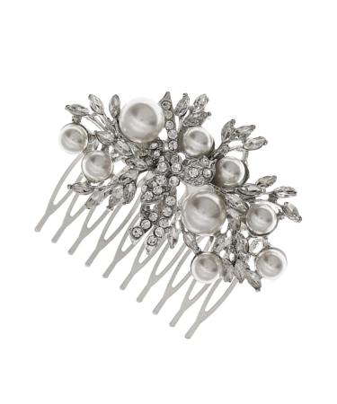 DOITOOL 1pc Hair Comb Hair Accessory Hair Accessories Popular Headwear Eye-catching Hairpin Rhinestone Bobby Pins Combs Bridal Headdress Rhinestone for Hair Wedding Hairpin Bridal Comb