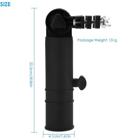 OhhGo Golf Trolley Umbrella Holder - Universal Golf Cart Stand - Black - Buy Online on GoSupps.com