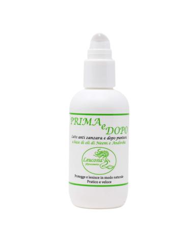 Prima e Dopo (Before and After) – Anti-mosquito and after-bite milk - 75 ml - Protects against mosquitoes and soothes the itching of bites - Ideal for delicate skin