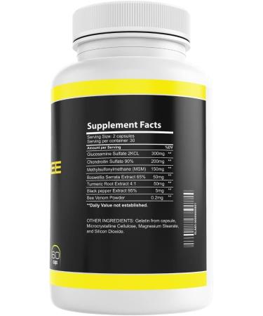 Bee Pain Free - Apitoxin Joint Pain Supplement - 100% Natural Relief (1) - Buy Online on GoSupps.com