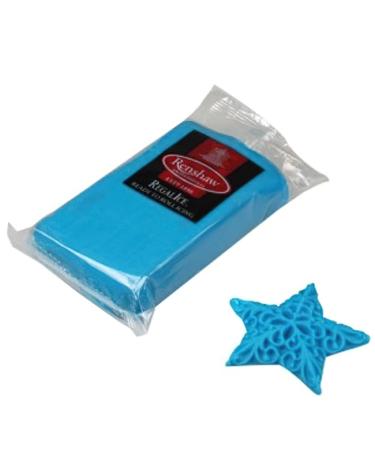 Renshaw Pâte à Sucre Turquoise 250 g - Lot de 4