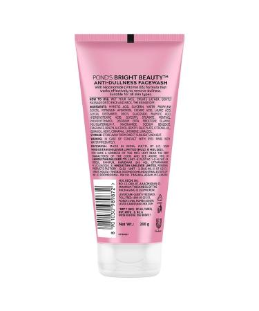 POND S Bright Beauty Vitamin B3+ Face Wash 200G - Hydrating & Brightening Cleanser for Healthy Skin | International Shipping Available - Buy Online on GoSupps.com