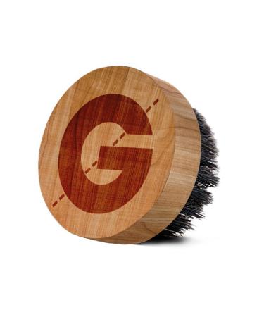 Groomarangs Luxury O Boar Beard Brush - Wild Boar Bristles Grooming Gift for Men - International Shipping - Buy Online on GoSupps.com