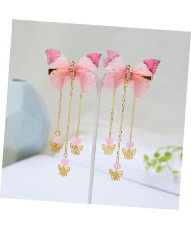 FRCOLOR Accessories Pairs hanfu butterfly headdress fabric hairpin hanfu hair clip kids hairpin with tassel decorative hair clips chinese girl hair accessories child modeling alloy Kids - Buy Online on GoSupps.com