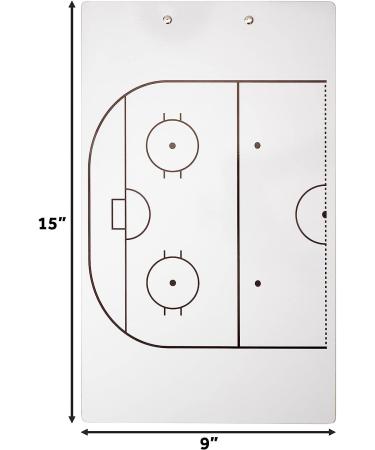 Murray Sporting Goods Ice Hockey Coaches Clipboard - Double-Sided Dry Erase Organizer - Buy Online on GoSupps.com