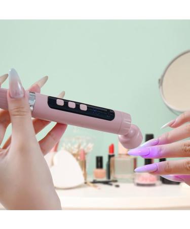 Cordless Nail Drill | 2 in 1 Nail Drill Electric - Nail File with Small UV Light Portable Electric Manicure Pedicure Kit for Acrylic Gel Nails Polishing Curing - Buy Online on GoSupps.com