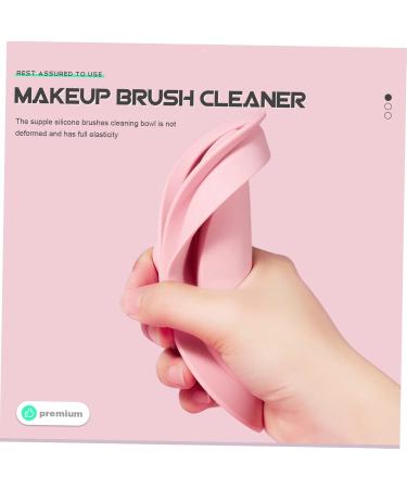 WOFASHPURET 1 Set Makeup Brush Cleaning Silicone Brush Cleaner Portable Hanging Rack for Clothes Makeuo Laundry Racks for Drying Clothes Foldable Makeup Puff Beauty Egg Fabric Makeup Egg - Buy Online on GoSupps.com