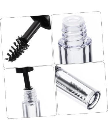 DECHOUS 100 Pcs Empty Eyelashes Lip Oil for Eyelashes and Eyebrows Cream Bottle Miss Blackx5pcs 5x1.1cmx5pcs - Buy Online on GoSupps.com