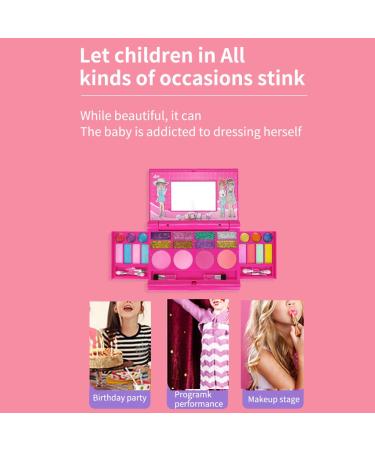 Cosmetic Bag Makeup Set for Girls - Toddler Makeup Palette & Box (H102Z) | Best International Shipping - Buy Online on GoSupps.com