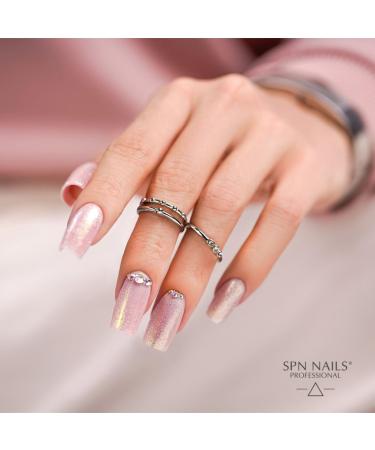 SPN Nails Professional 1013 Arielka Opalescent UV LaQ Gel Nail Polish 8ml Semi-Transparent Medium Thick Soak Off UV/LED Lamp Quick-drying Salon-Lasting Manicure Nail Art DIY at Home - Buy Online on GoSupps.com