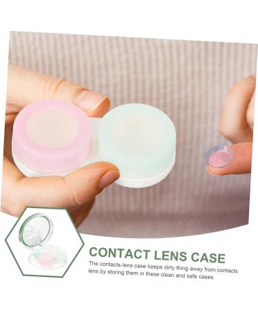 SOLUSTRE Travel Glasses Holder Bag | Compact Cosmetic Container | Fine Plastic | International Shipping Available - Buy Online on GoSupps.com