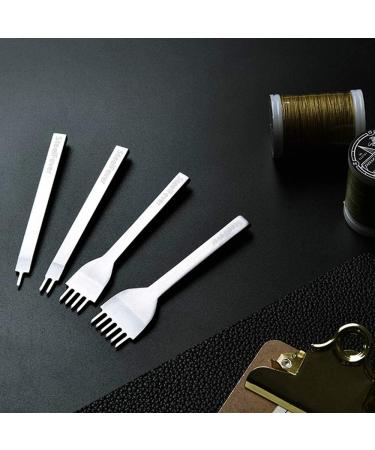 Leather Craft Tool Hole Punches 1+2+4+6 Prong Lacing Stitching Punch  Craft Kits (4mm) - Buy Online on GoSupps.com