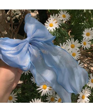 Limtula Bows Barrettes Big Bows Hair Clip Bows hairpin Ribbon Hair Clip Bowknot Hair Clip Ponytail Clip Bows Hair Accessories Champagne - Buy Online on GoSupps.com
