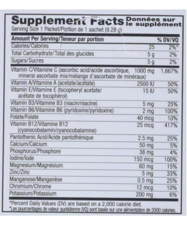 Conquitlam BC V36C2 EnerVitamin C Raspberry 30 PacketsSachets - Buy Online on GoSupps.com