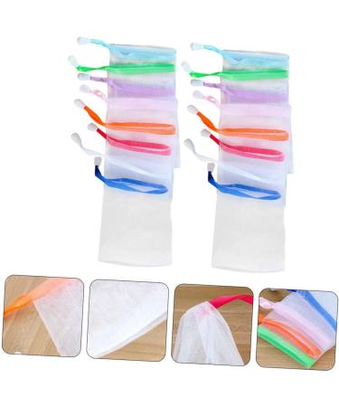 CANIGHT 30pcs Foaming Net Soap Exfoliating Bar Soap Pouch Foam Net for Body Soap Saver Nylon - Buy Online on GoSupps.com