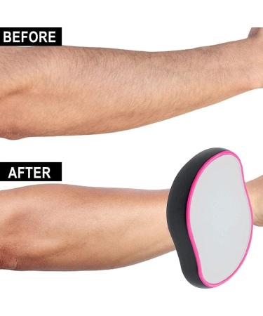 Crystal Hair-Wheeling Rubber - Magical Nano-Crystal Hair Remover for Men & Women | Fast & Easy Body Hair Removal Tool in Royal Blue - Buy Online on GoSupps.com