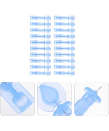 200Pcs 30G Safety Lancets for Blood Glucose Testing - Sky Blue - Buy Online on GoSupps.com