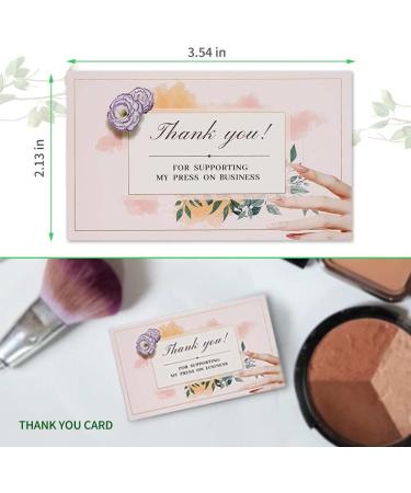 10 PCS Press on Nails Packaging Box Set with Nail File, Pusher, Double Sided Tape - Perfect for Handmade Nail Business - Buy Online on GoSupps.com