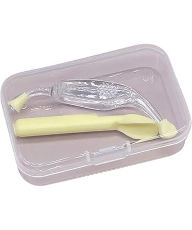 Contact Lens Introduction & Distance Tool Set - Soft Silicone Portable & Travel Ready for Students & Office Workers - Yellow - Buy Online on GoSupps.com