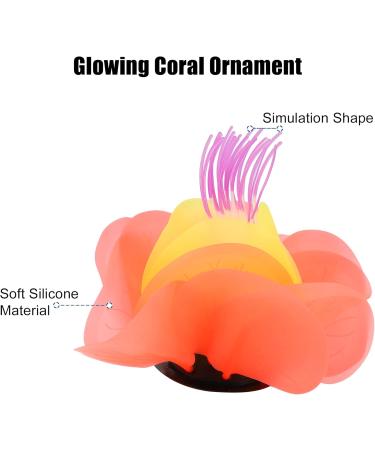 Buy VOCOSTE Aquarium Simulation Coral - Red Silicone Water Flower for Stunning Aquatic Decor | International Shipping Available - Buy Online on GoSupps.com
