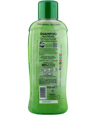 Milmil Neutral Shampoo Green Apple Scent Suitable for Oily Hair - 6 x 1000 ML - Buy Online on GoSupps.com
