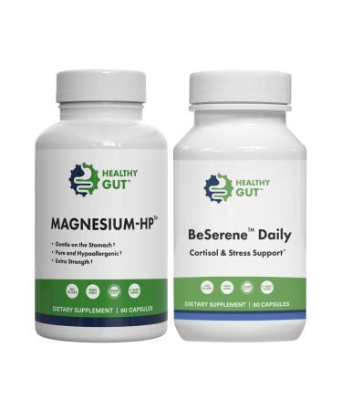 Healthy Gut Magnesium-HP 60 Capsules and BeSerene Daily 60 Capsules