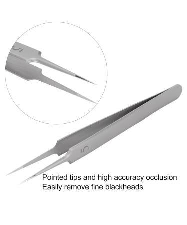 Premium Pimple Extractor Tweezers Stainless Steel Blackhead Remover Tool for Flawless Skin | International Shipping - Buy Online on GoSupps.com