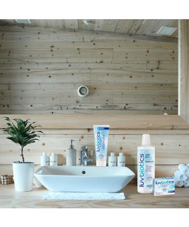 Luvbiotics Probiotic Mouthwash with Xylitol - Alcohol & Parabens Free - 500ml - Buy Online on GoSupps.com